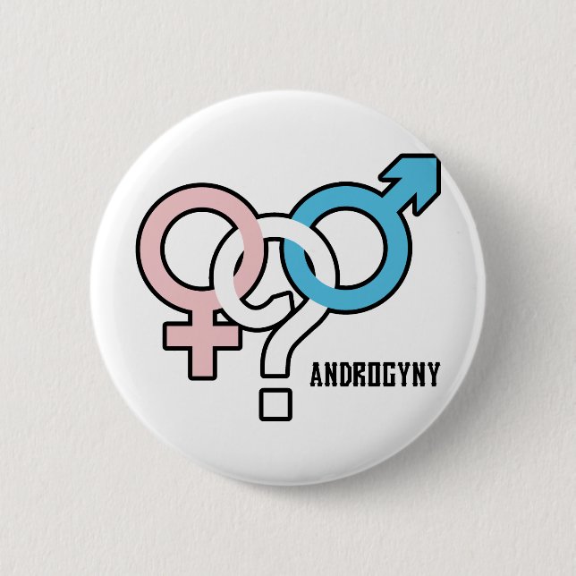 Androgyny Button (Vorderseite)