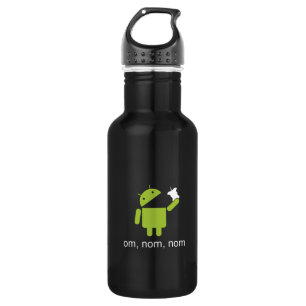 Android > Apfel (dunkle Wasserflasche) Trinkflasche