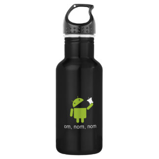 Android > Apfel (dunkle Wasserflasche) Trinkflasche