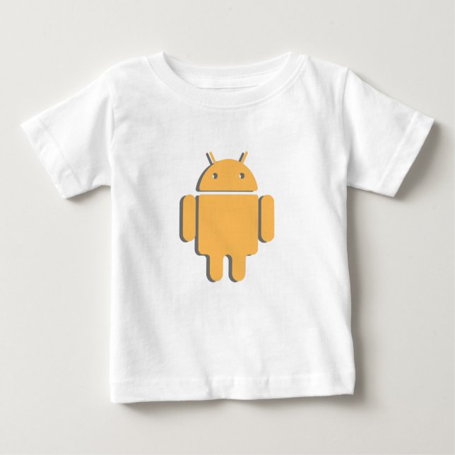 Android Baby T-shirt (Vorderseite)