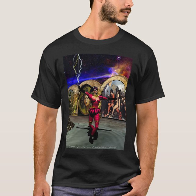 ANDROID BALLET, Science Fiction T-Shirt (Vorderseite)