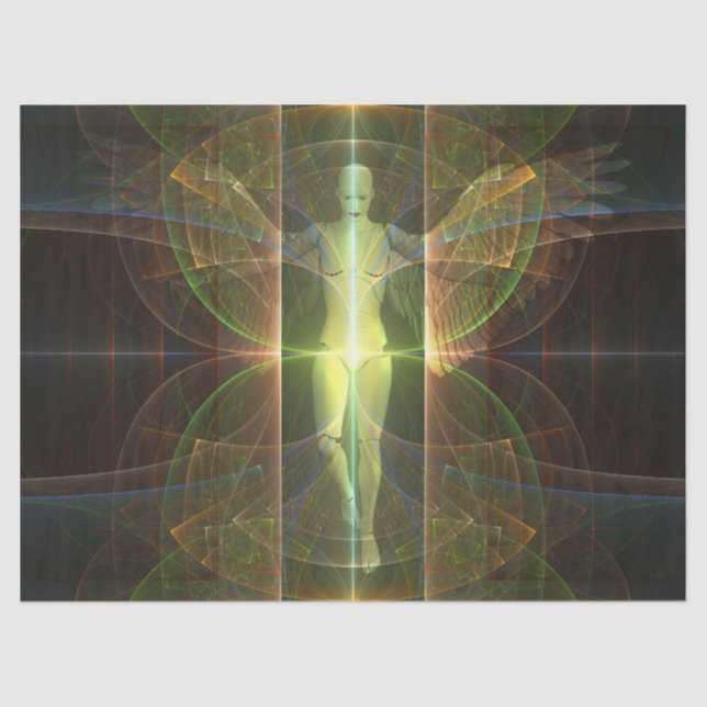 Android-Engelpapier Seidenpapier (Vorderseite)