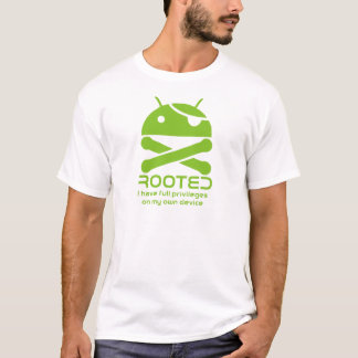 Android gewurzelt T-Shirt