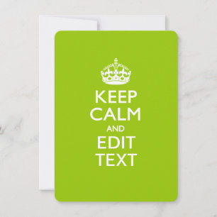 Android Green Behalte Ruhe und Ihren Text