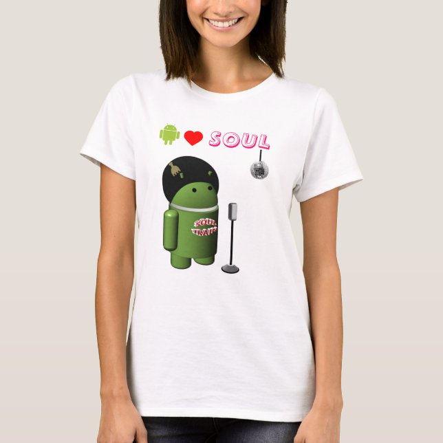 Android Love SOUL T-Shirt (Vorderseite)