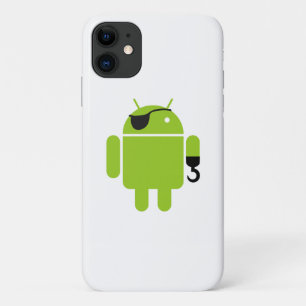 Android Robot Iconic Pirate Style title_seo2