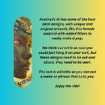 Android Skateboard<br><div class="desc">Ein humanoider Roboter, oder Android, wie ich ihn genannt habe, ein cooles Design speziell für die Decks zum Skateboarden. Das Wort "Android" kann bearbeitet werden, damit Sie es Ihren Bedürfnissen anpassen können. Generativer Inhalt. Kontaktieren Sie mich, wenn Sie Fragen oder Anregungen haben, und ich werde mich so bald wie möglich...</div>