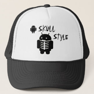 Android SKULL STYLE Truckerkappe