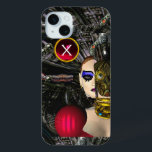 ANDROID XENIA SPACESHIP PILOT, Science Fiction iPhone 15 Mini Hülle<br><div class="desc">Farbenfrohe Animation Rahmen aus unserem Science Fiktion Film HYPERION WORLD arbeiten in Arbeit. Android Nanotech - Xenia 05- Sie können die Auszüge aus dem laufenden Film sehen unter: htttp://www.webalice.it/baldesign3dBulgan & Alessandro Lumini 3D Design und Animation Florenz-Italien.</div>