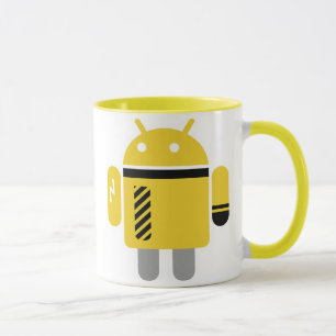 Androide Hallo-Spannung Tasse