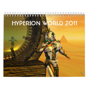 ANDROIDEN,ZYBORE AUS DER HYPERION WORLD 2017 KALENDER
