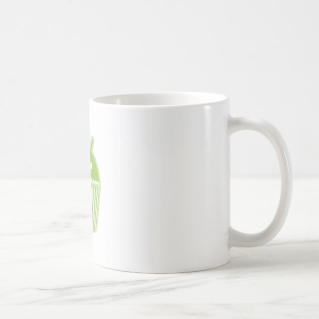 Androider kleiner Kuchen Kaffeetasse (Rechts)
