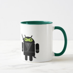Androider Pirat gegen Ninja Tasse