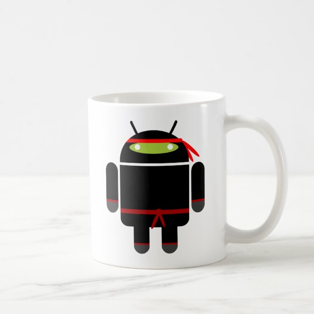 Androides Ninja Kaffeetasse (Rechts)