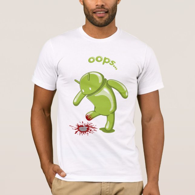 Androides Oopss T-Shirt (Vorderseite)