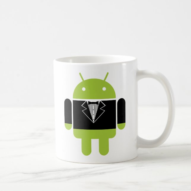 Androides Tux Kaffeetasse (Rechts)