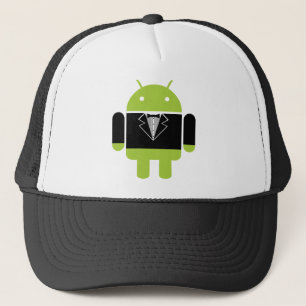 Androides Tux Truckerkappe