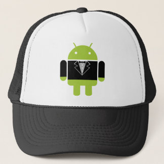 Androides Tux Truckerkappe