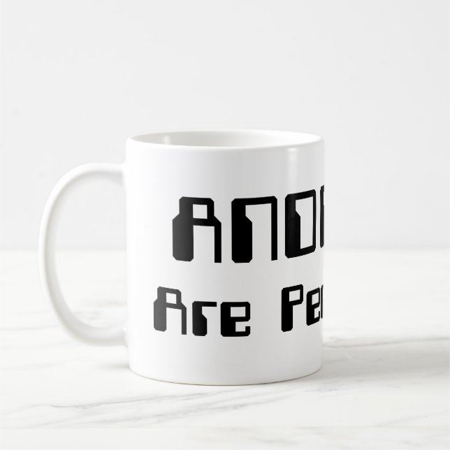 ANDROIDS sind auch Leute! Kaffeetasse (Links)