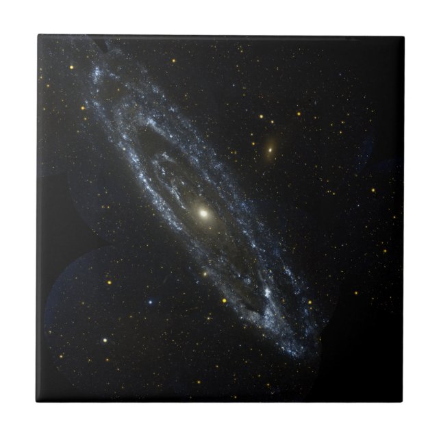 Andromeda-Galaxie-Fliese Fliese (Vorderseite)