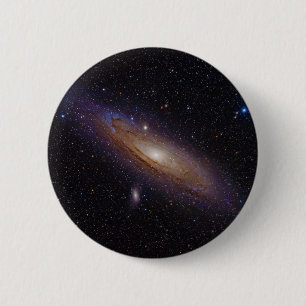 Andromeda-Galaxie genommen mit Button