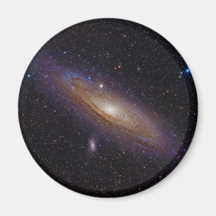 Andromeda-Galaxie genommen mit Magnet