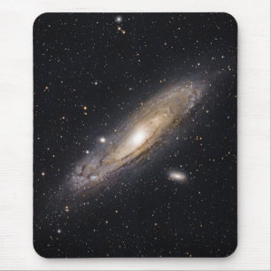 Andromeda-Galaxie-Mauspad   Weltraum-Schreibtisch- Mousepad