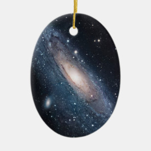 Andromeda-Galaxie-Milchstraße spielt Universum di Keramik Ornament