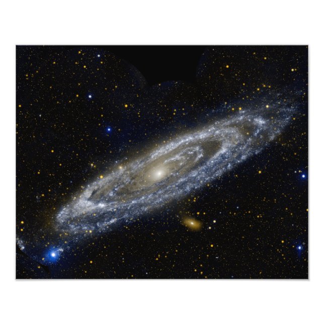 Andromeda-Galaxie-Milchweg-Kosmos Fotodruck (Vorne)
