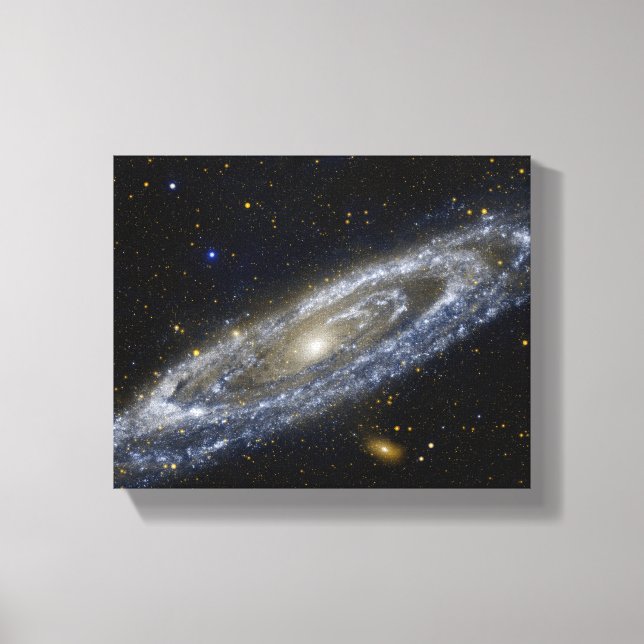 Andromeda-Galaxie-Milchweg-Kosmos Leinwanddruck (Vorderseite)