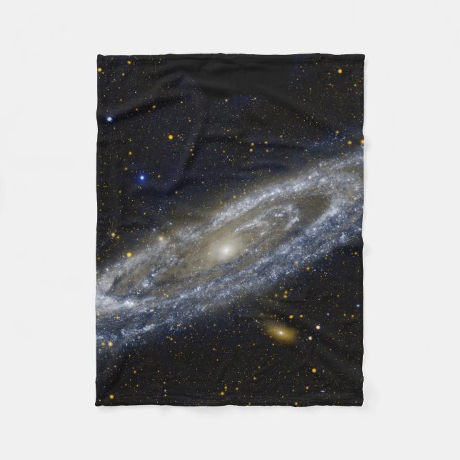 Andromeda-Galaxie-Milchweg-Kosmos-Universum Fleecedecke (Vorderseite)