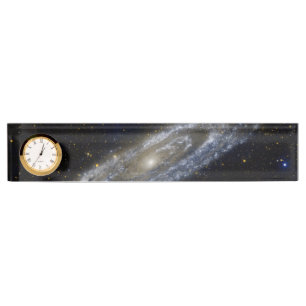 Andromeda-Galaxie-Milchweg-Kosmos-Universum Namensplakette