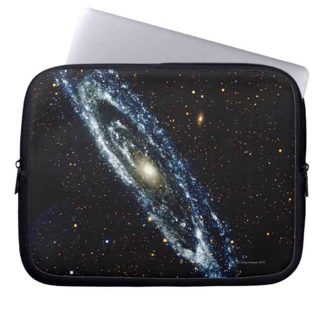 Andromeda Galaxy 3 Laptopschutzhülle (Vorderseite)