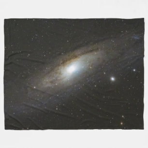 ANDROMEDA GALAXY FLEECEDECKE