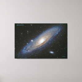 Andromeda Galaxy (M31) - Distinguished Leinwand