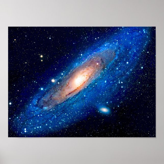 Andromeda Galaxy Poster (Vorne)