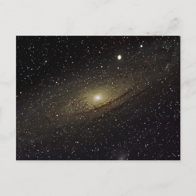 Andromeda Galaxy Postkarte (Vorderseite)