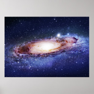 Andromeda Galaxy Print Poster