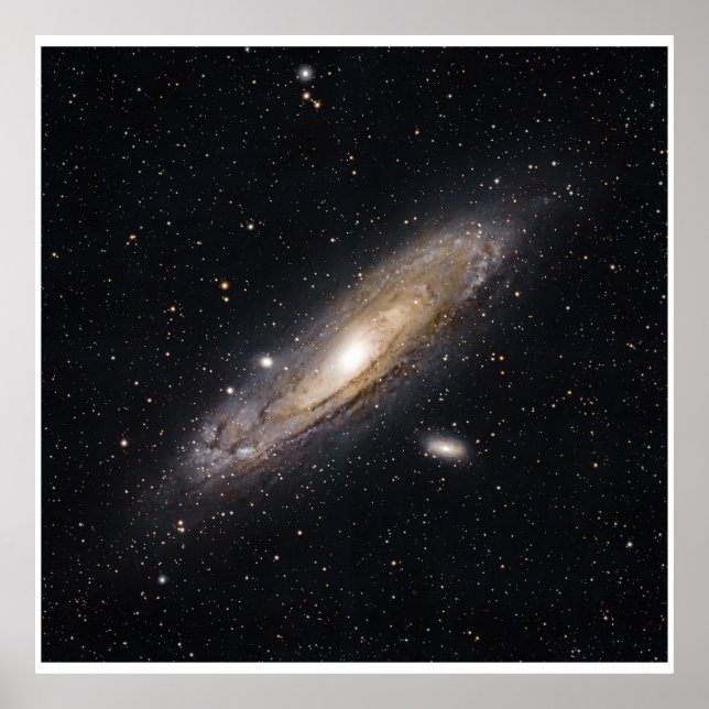 Andromeda Galaxy | Space Photography Poster (Vorne)