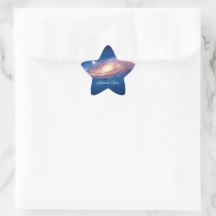 Andromeda Galaxy Stern-Aufkleber