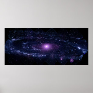 Andromeda in Ultraviolett Poster