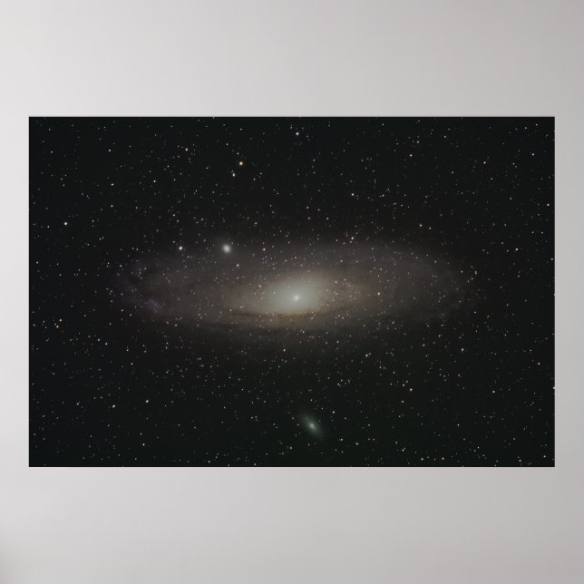 Andromeda M31 Galaxy Poster (Vorne)