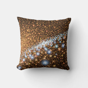 Andromeda-Schwarzes Loch Blaue Sterne - Künstleris Kissen