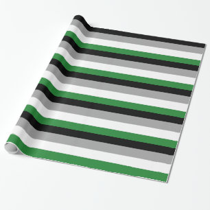 ANDROPHILIA FLAG PATTERN GESCHENKPAPIER
