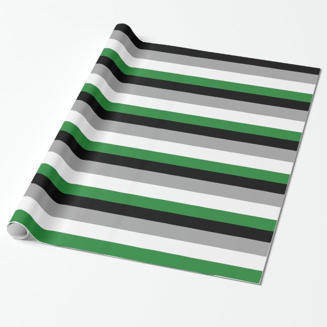 ANDROPHILIA FLAG PATTERN GESCHENKPAPIER (Ungerollt)