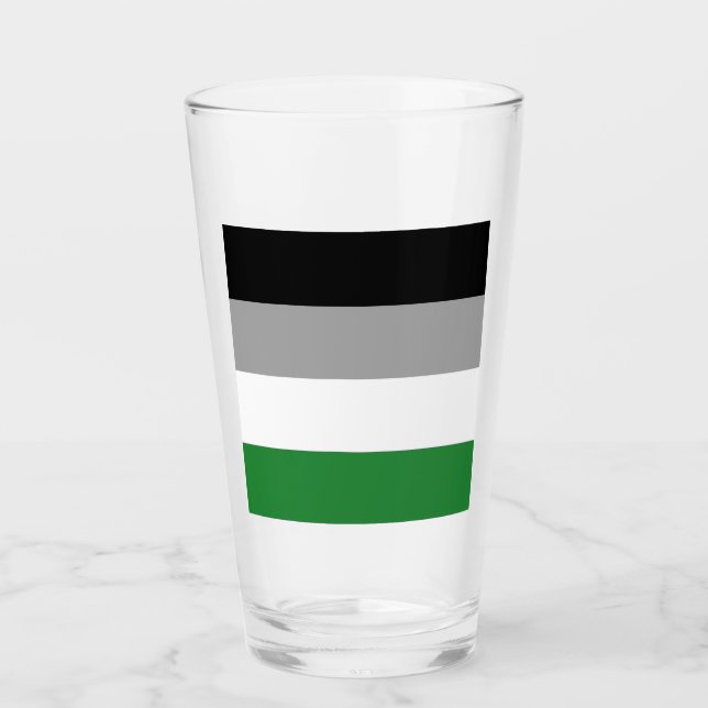 Androphilia Pride Flag Glas (Vorderseite)