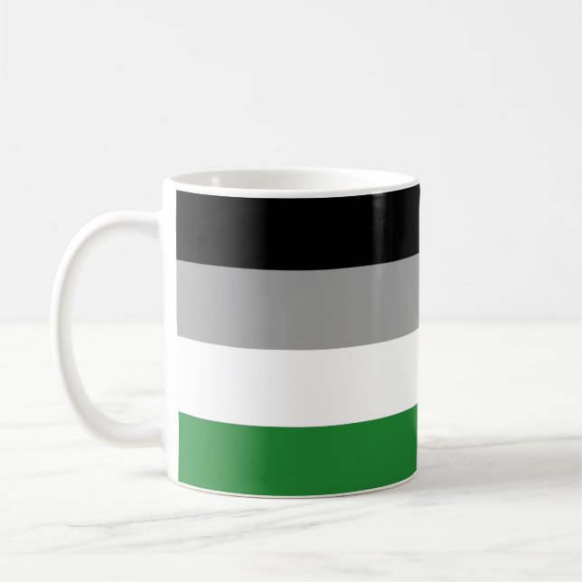 Androphilia Pride Flag Kaffeetasse (Links)