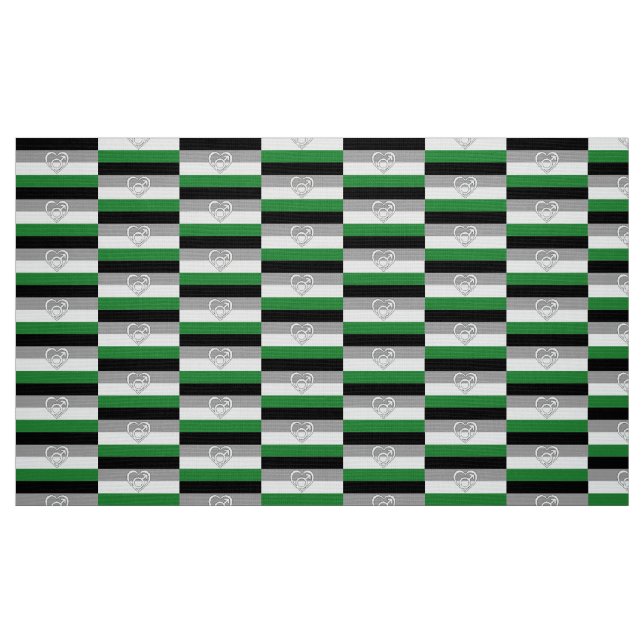 Androphilia Pride Flag und Symbol Stoff (Fat Quarter (45,7 x 55,9 cm))