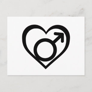 ANDROPHILIA SYMBOL -.png Postkarte
