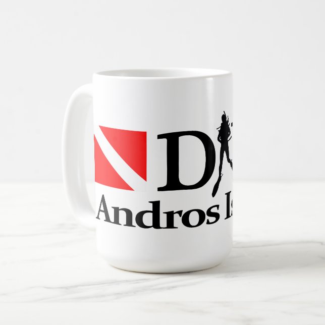 Andros Island DV4 Kaffeetasse (Vorderseite Links)
